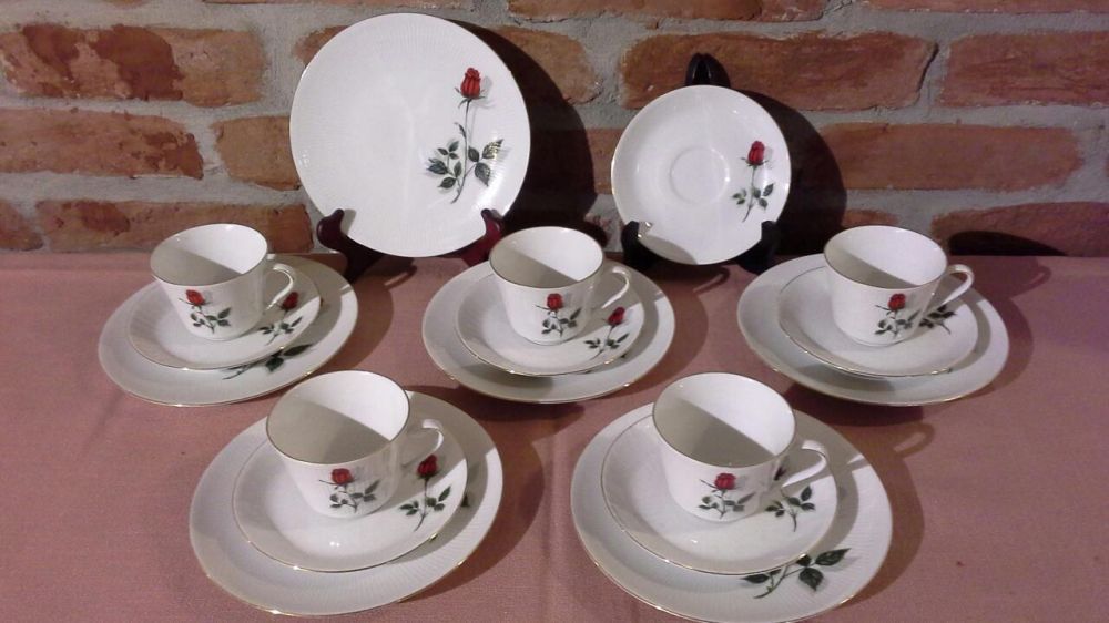 Porcelana Bavaria serwis kawowy Mitterteich