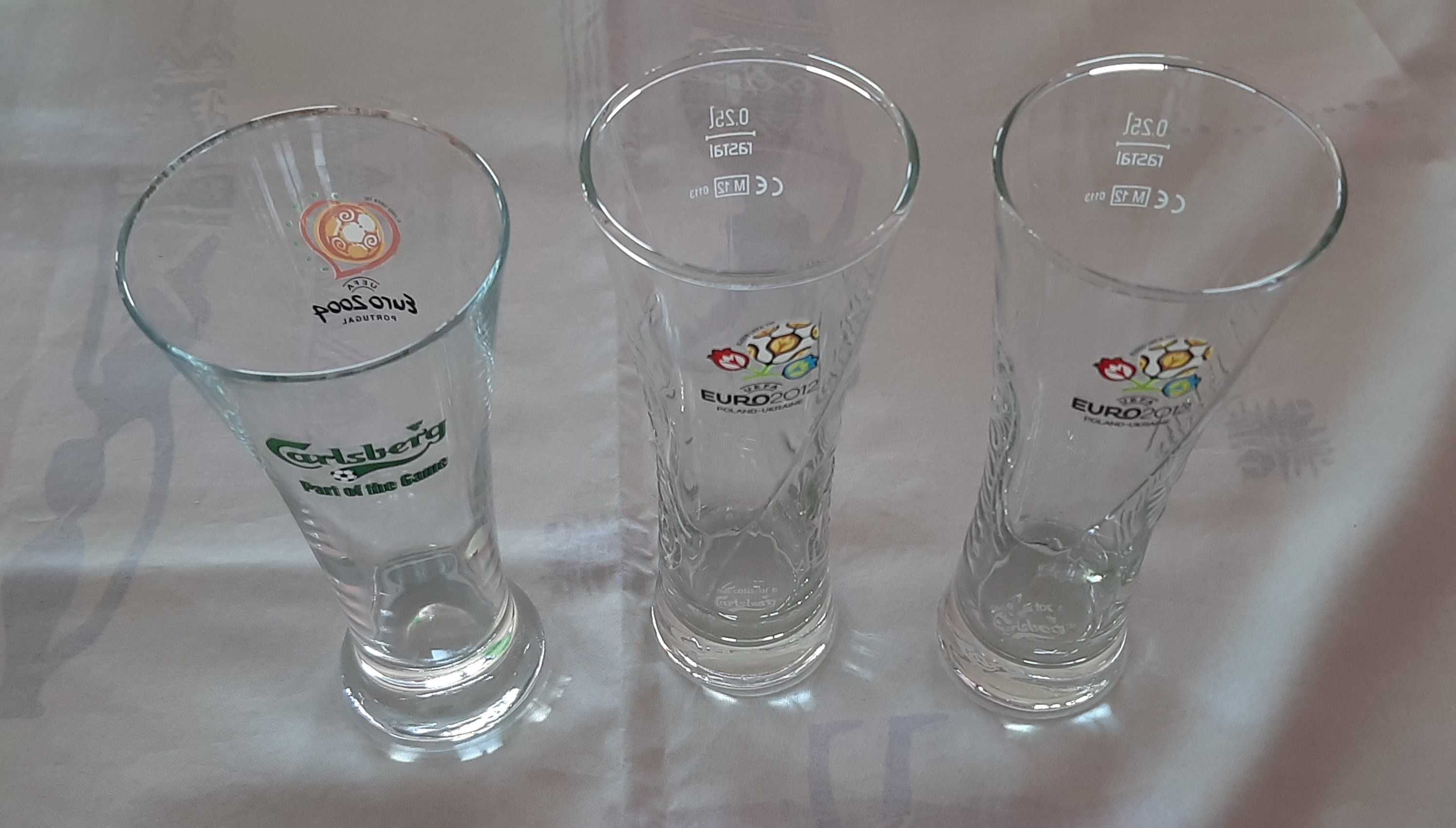 3 Copos de Imperial Carlsberg 0.25cl