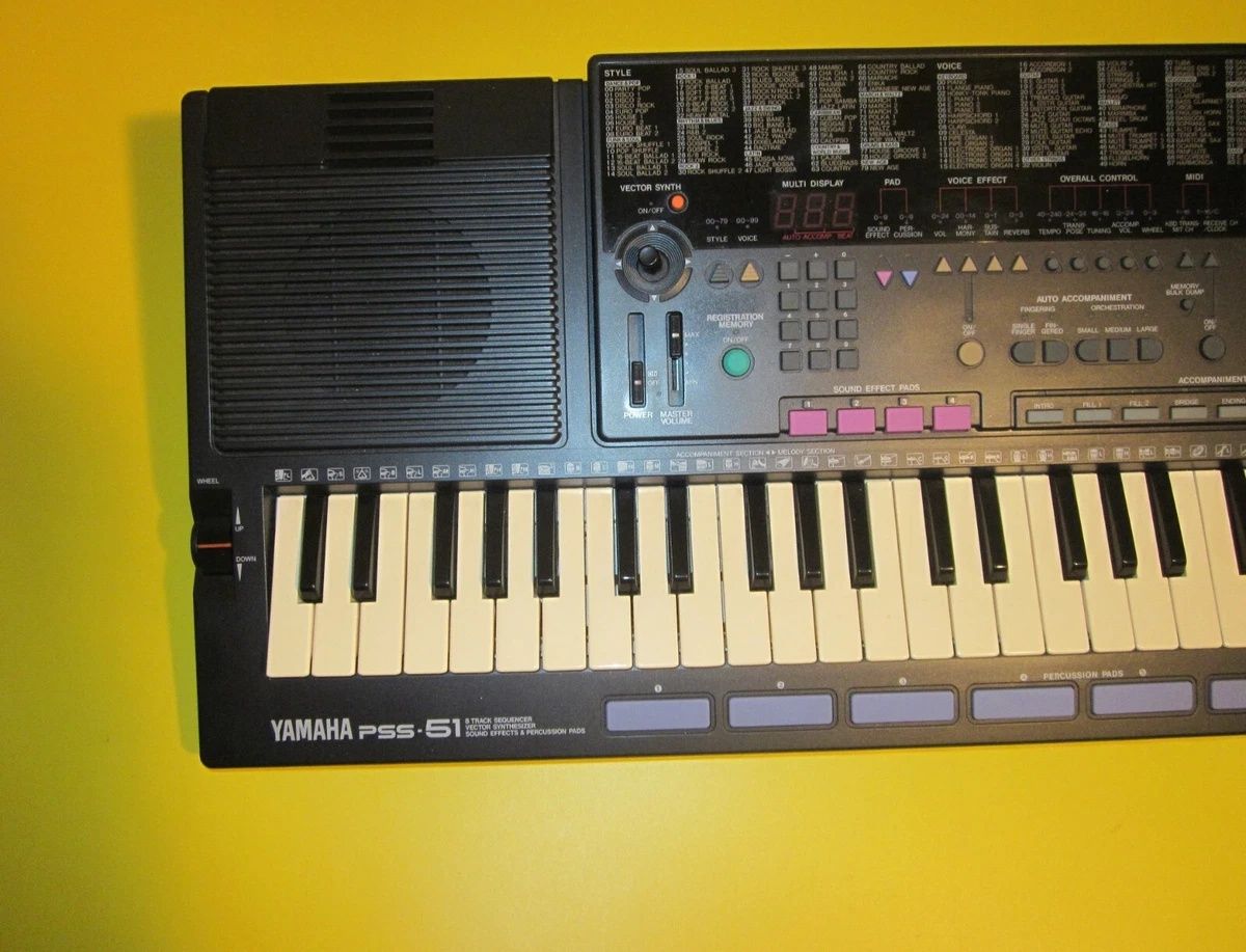 Синтезатор Yamaha PSS-51 Для коллекционеров и ценителей качества.