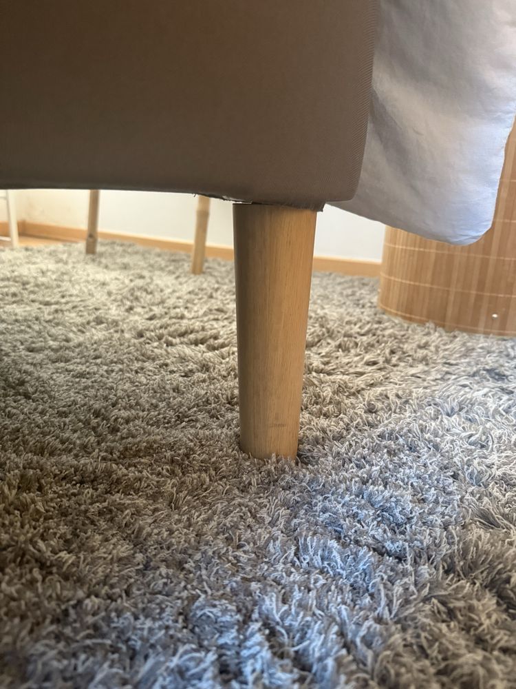 Cama Sommier + colchao + cabeceira (140x200)