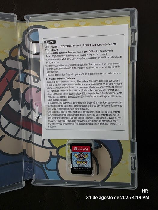 Nintendo switch - Wario