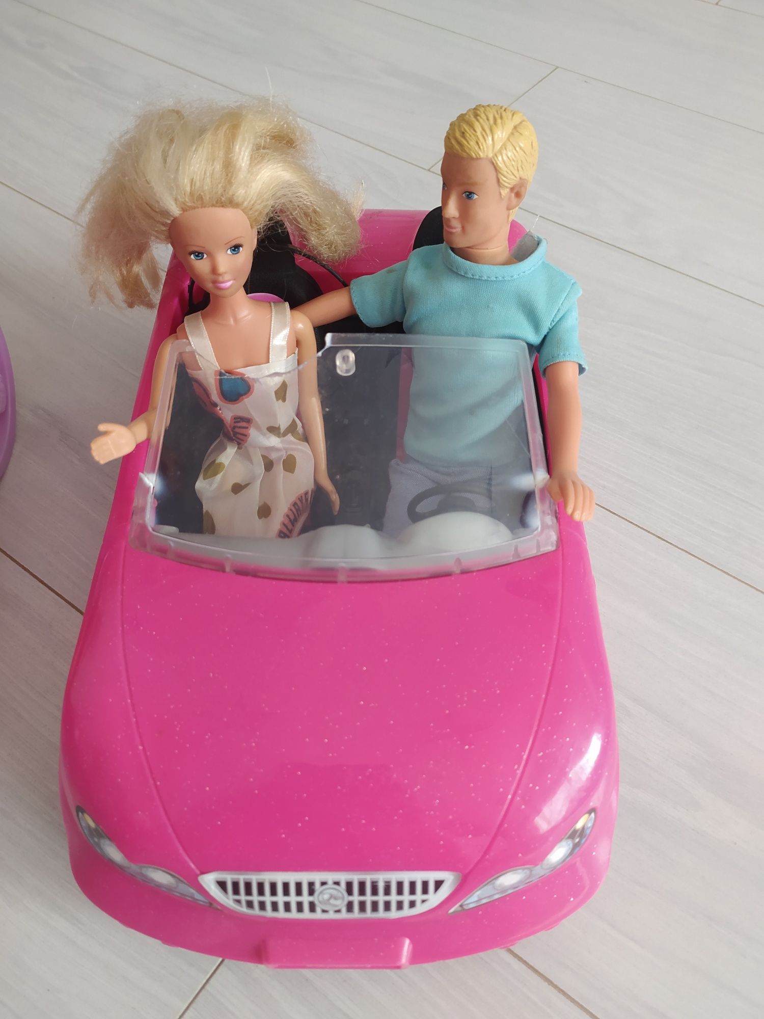 Samochód barbie i karoca