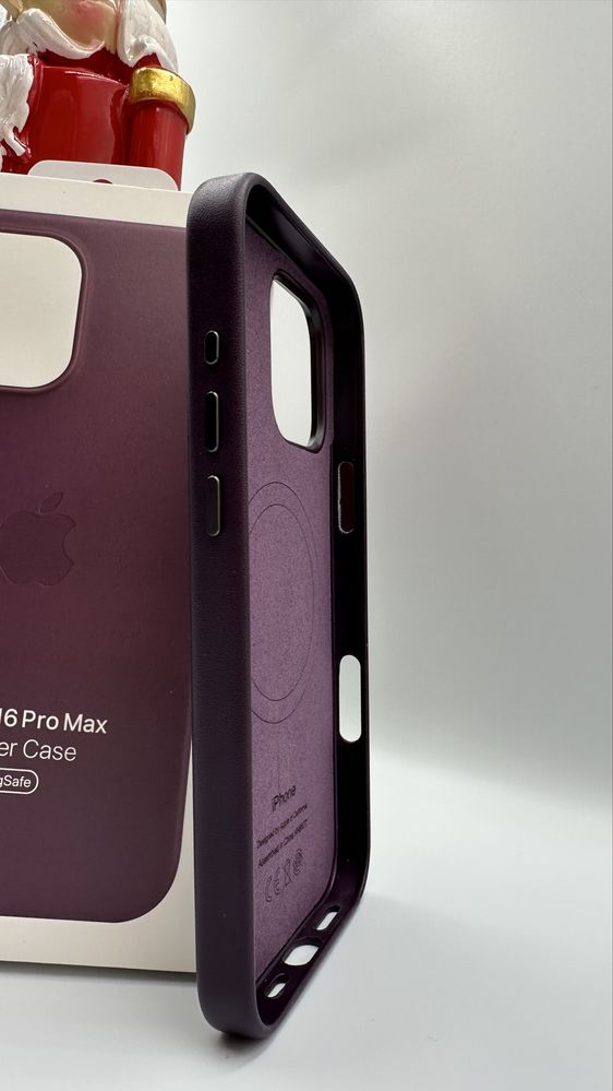 Skórzane Magsafe Etui do Iphone’a 16 Pro Max Purple