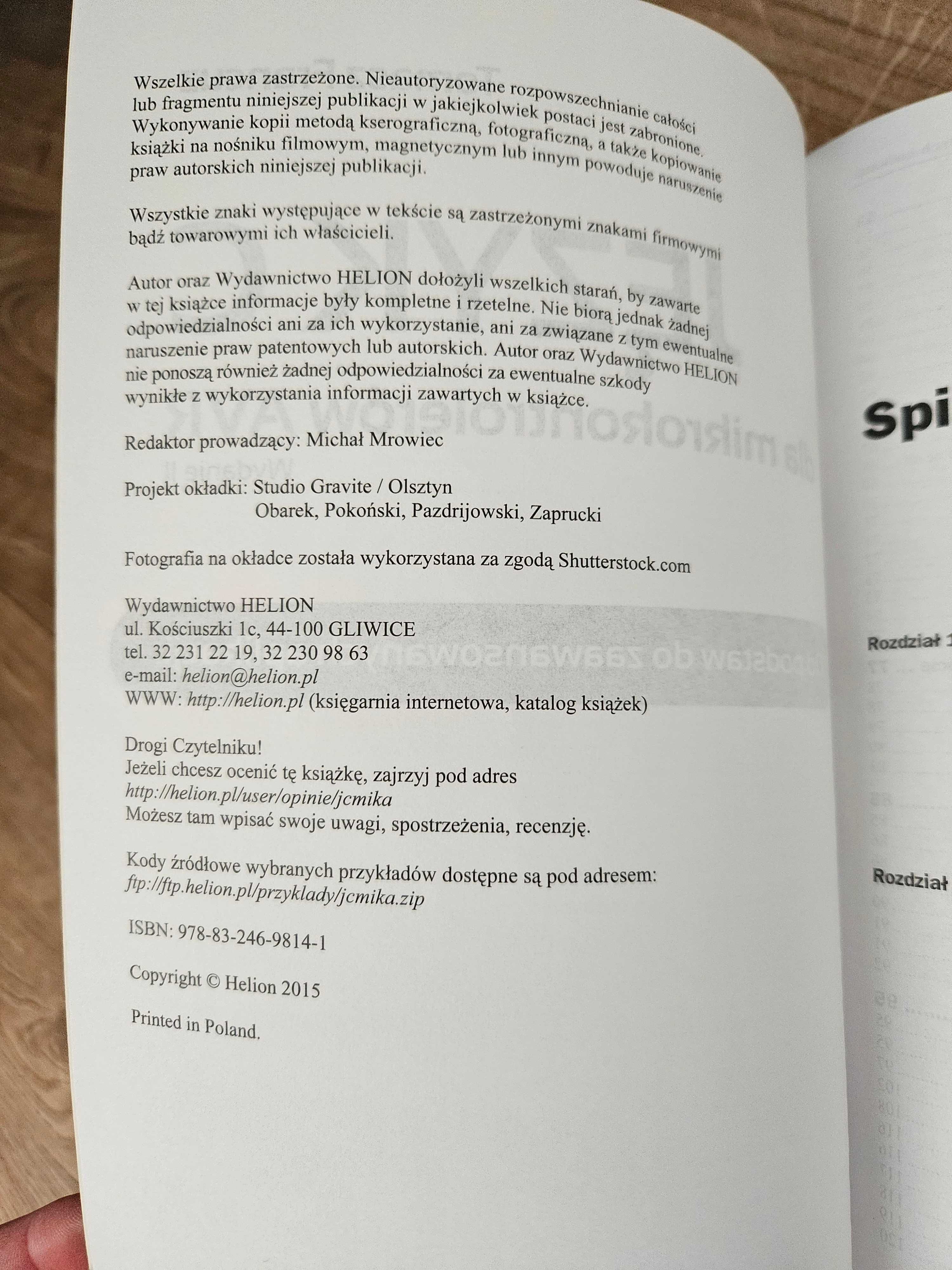 Język C dla mikrokontrolerów AVR Tomasz Francuz