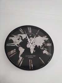 Relógio mapa mundo