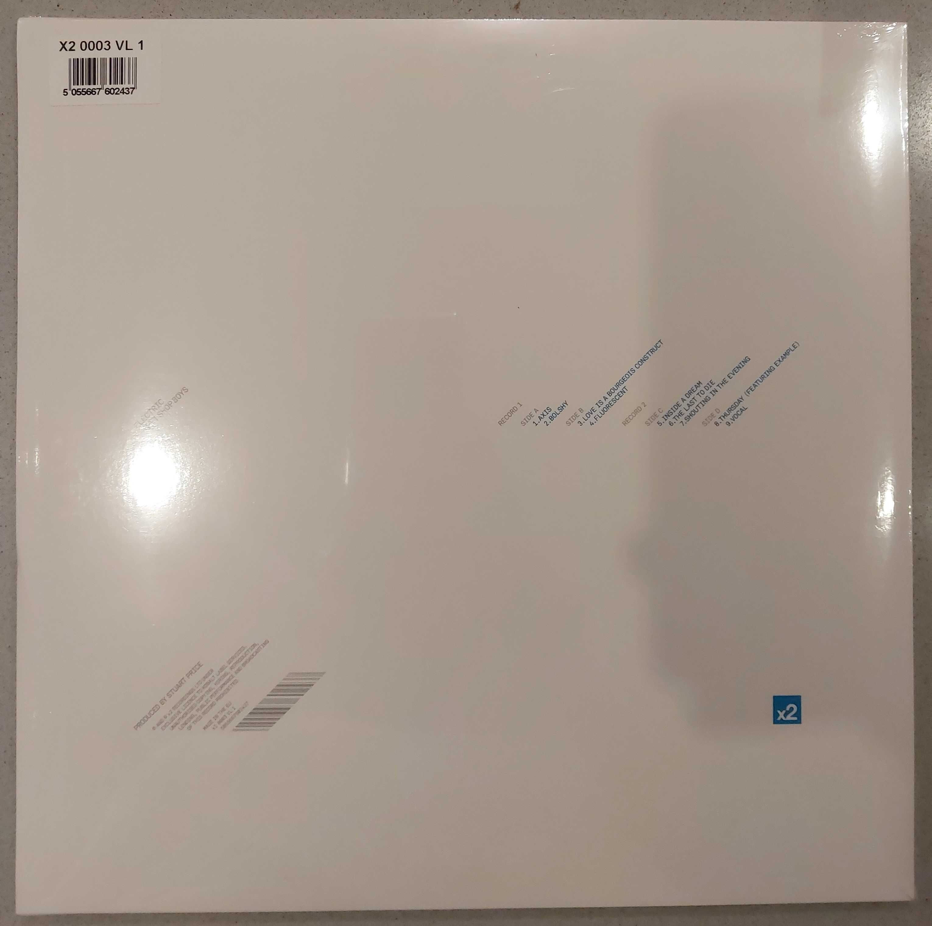Pet Shop Boys Electric Winyl Vinyl 2LP 180gr nowa w folii 2013