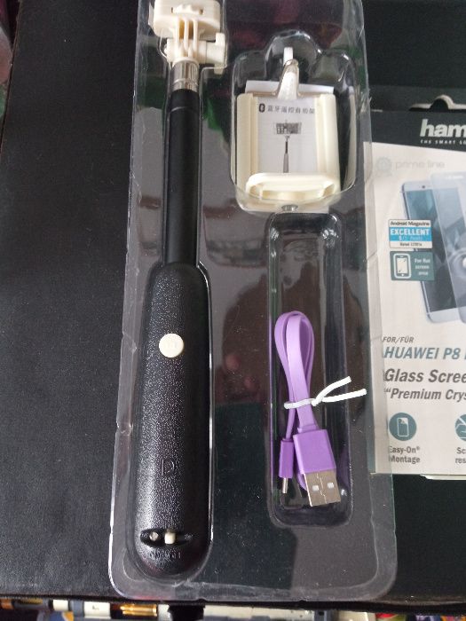 Bolsa de Cintura Desportiva, Hama + Bastão Selfie Bluetooth Extensível