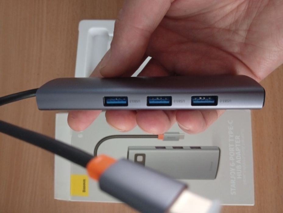 USB-хаб Baseus 6in1