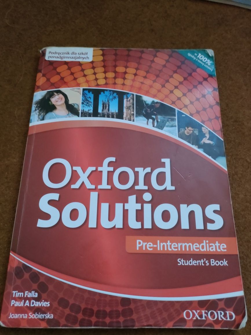 Podręcznik do języka angielskiego - Oxford solutions