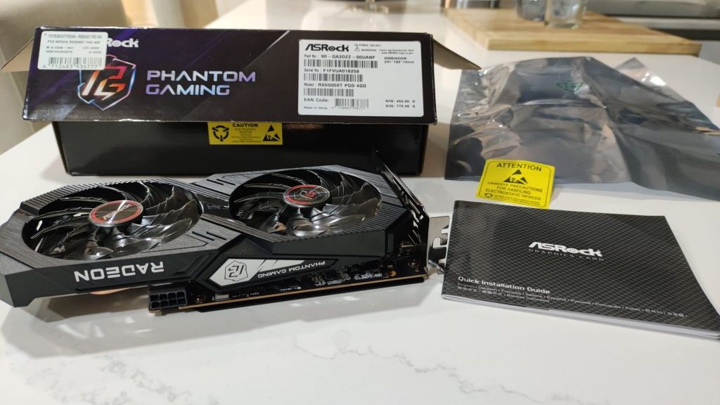 Asrock Radeon RX 6500 XT OC 4 GB GDDR6