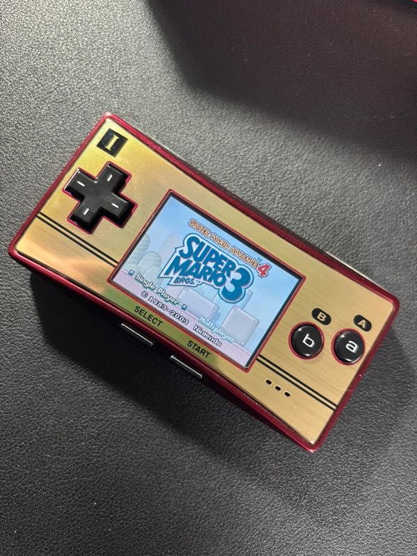 Gameboy advance micro full set - limitowana edycja z Japonii