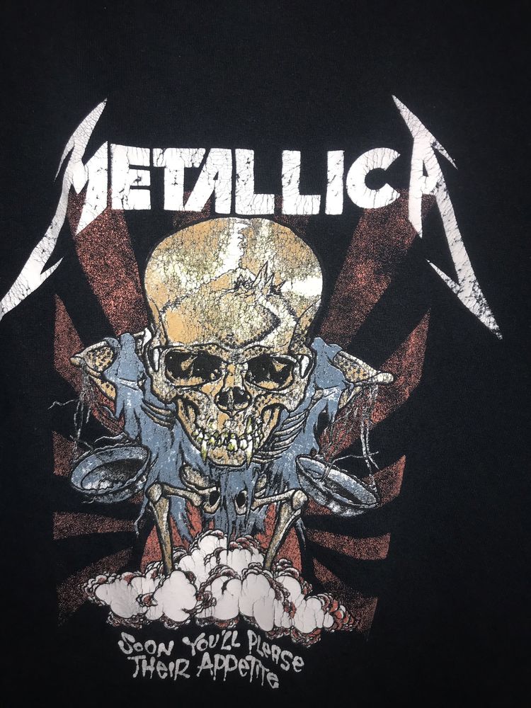 мерч рок группы Metallica vintage