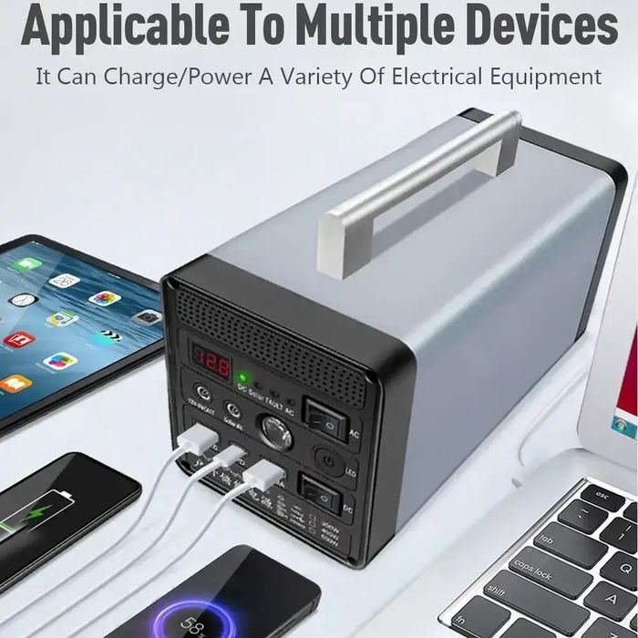 Портативна зарядна  станція  600Вт 20A электростанция power bank