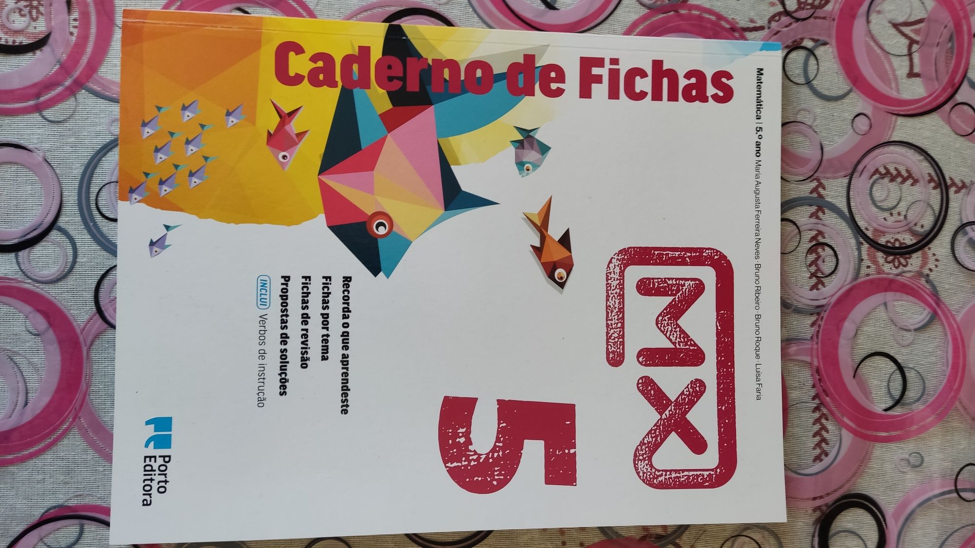 Caderno de atividades, fichas para 5' ano