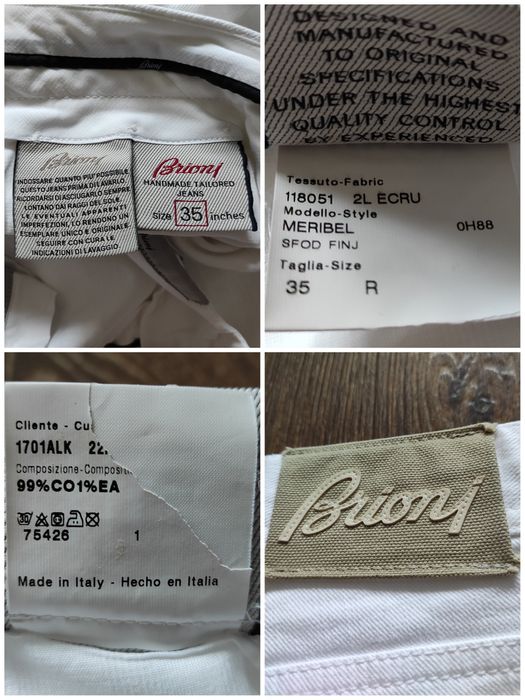 M-L Brioni Meribel оригінальні чоловічі джинси