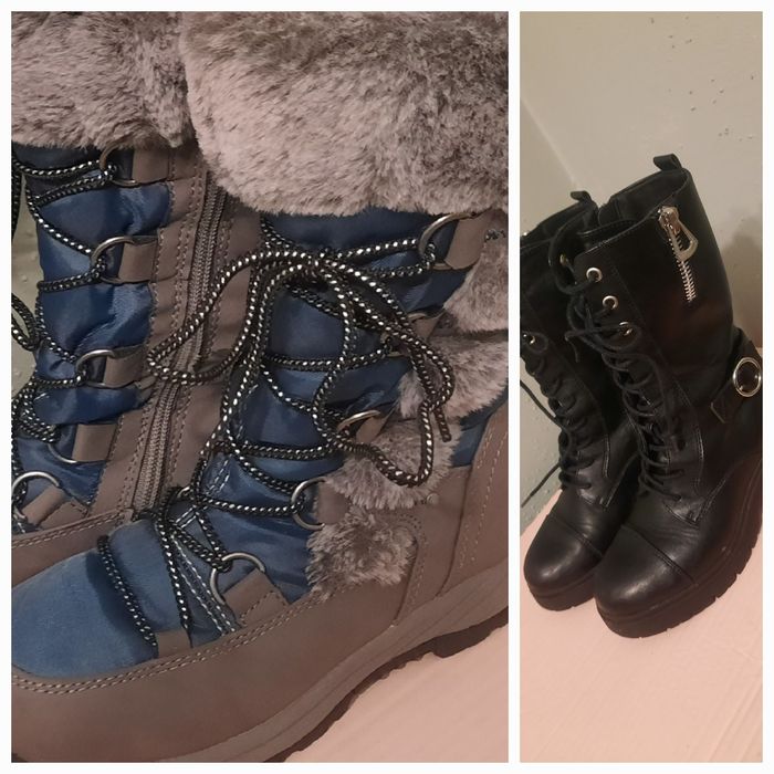 2pary super zimowych butów