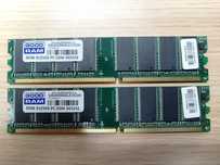 Pamięć kości RAM Goodram DDR 2x512MB 1GB PC3200 DIMM