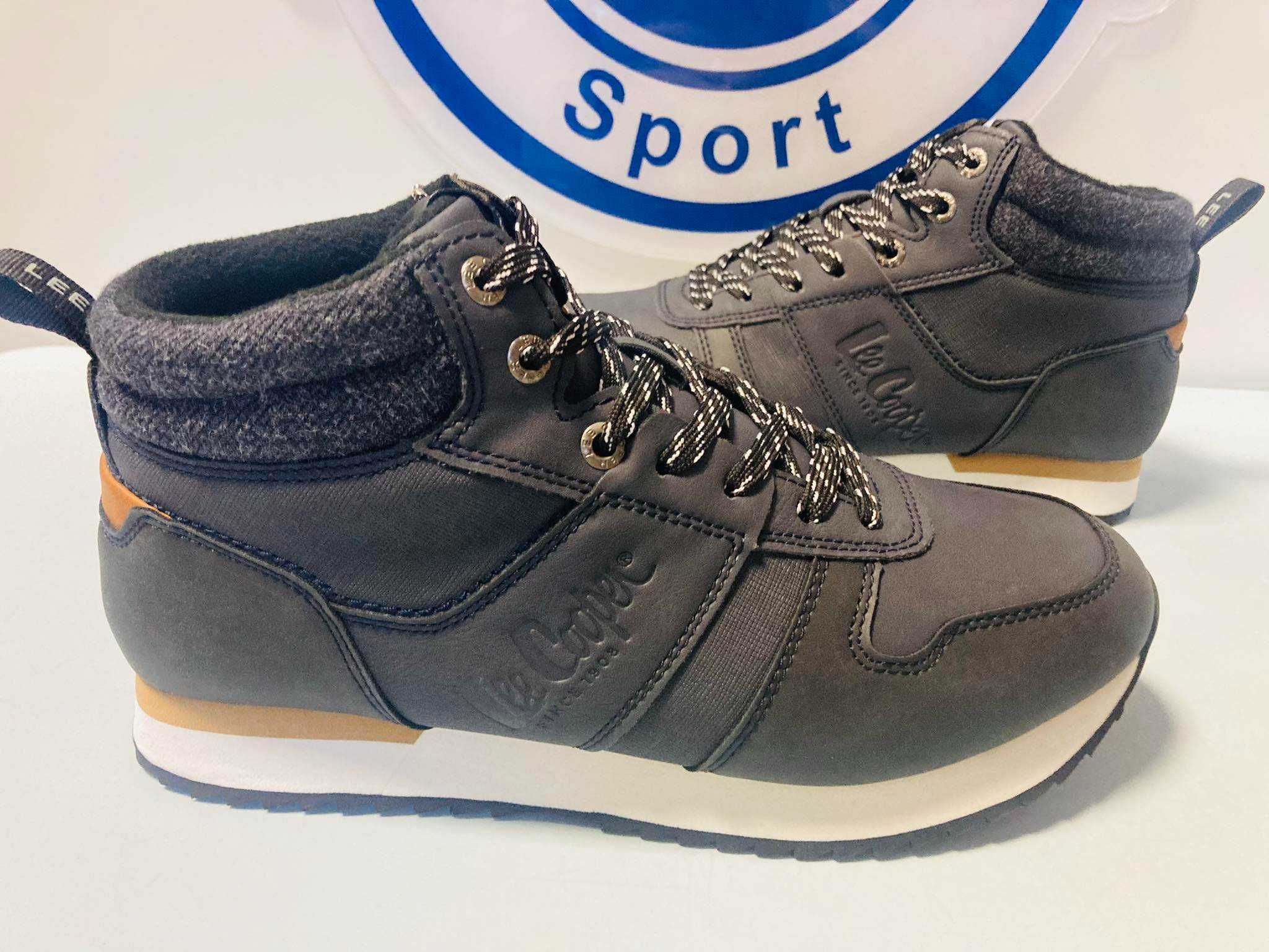 Lee Cooper sneakersy meskie zimowe ocieplane  41 - 44 wyprzedaż