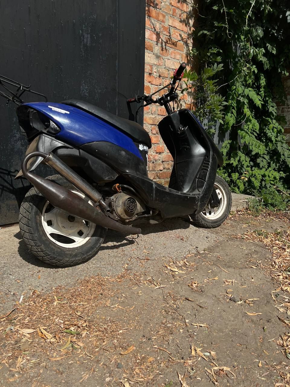 Suzuki let's 2 DX стант