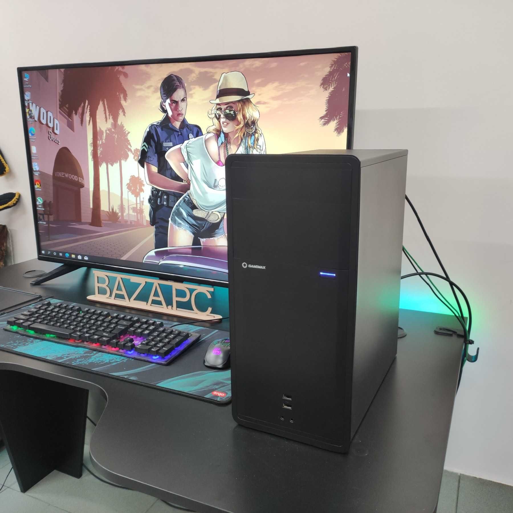 Игровой Компютер Intel Core i5, Sapphire RX 470, 16GB DDR3, SSD 500GB