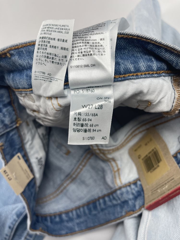 Levis 501 Cropped 27x28 жіночі джинси нових колекцій Levi's