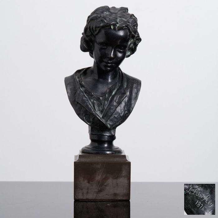 Gustavo Bastos, escultura em bronze