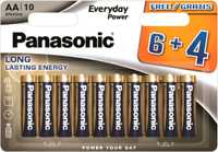 Батарейки Panasonic Everyday Power лужні AAА та АА блістер, 10 шт