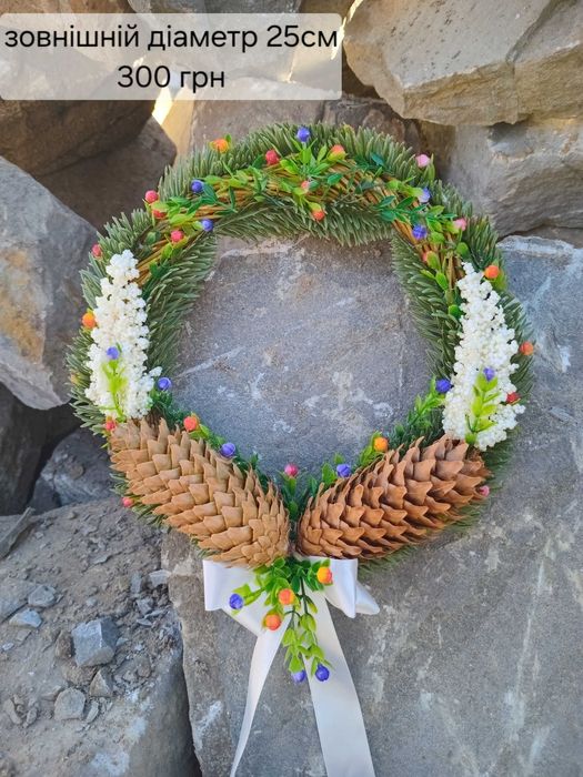 Новорічні віночки