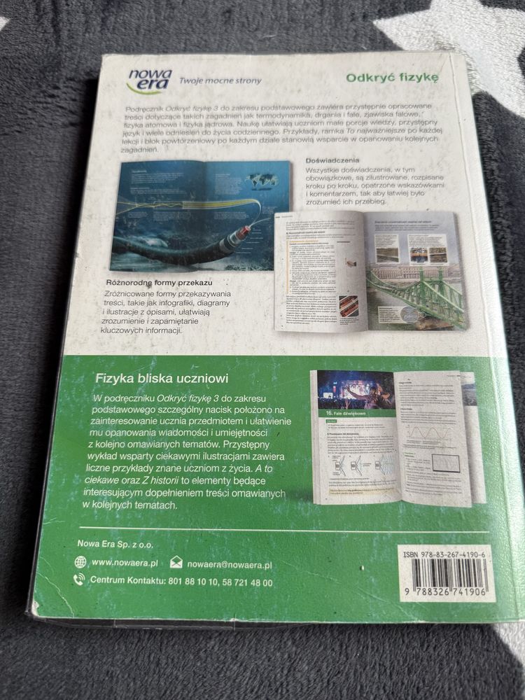 Podręcznik odkryć fizykę 3 liceum/technikum