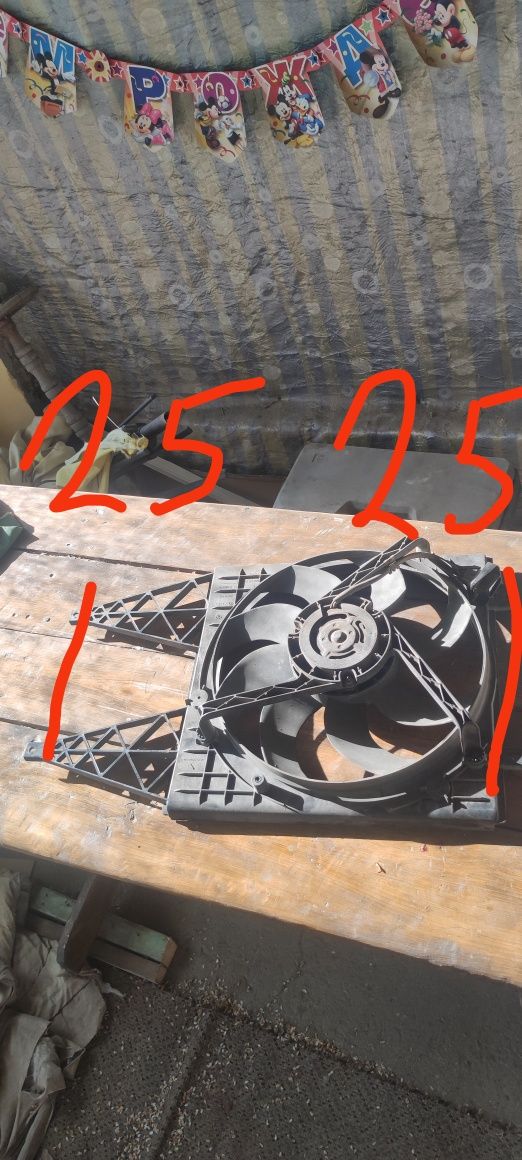 вентилятор радиатора шкода фабия 2