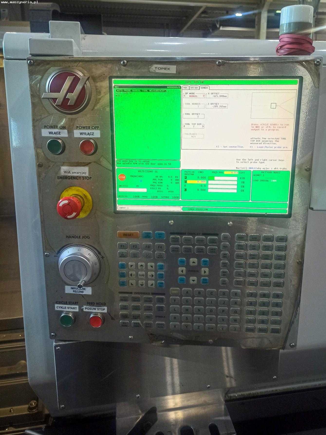 Tokarka CNC HAAS ST-30