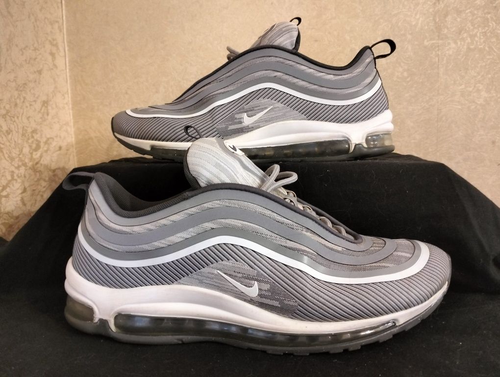 Nike Air Max 97 Ultra 17 Wolf Grey Dark Grey 918356‑007