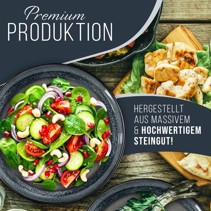 Serwis stołowy Kamionkowy 12 czesci i zestaw dla 4 osób