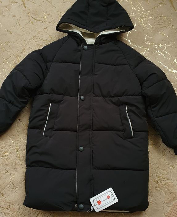Нова зимова куртка унісекс, з біркою — розмір 128/134