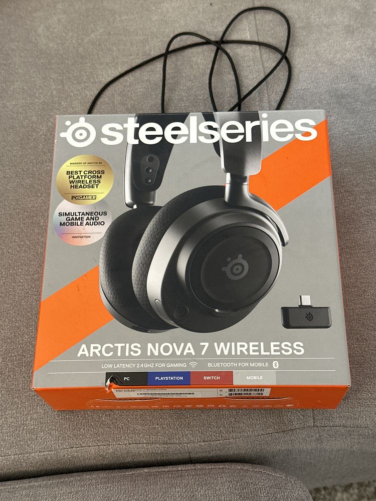 Steelseries arcits nova 7 wireless sluchawki bezprzewodowe