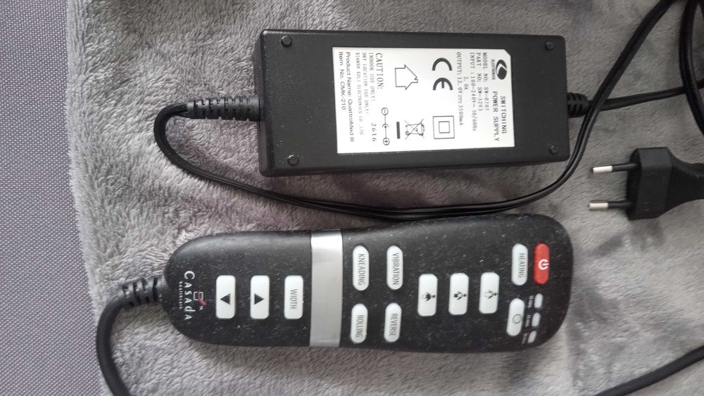 Mata masująca plecy, masażer Casada