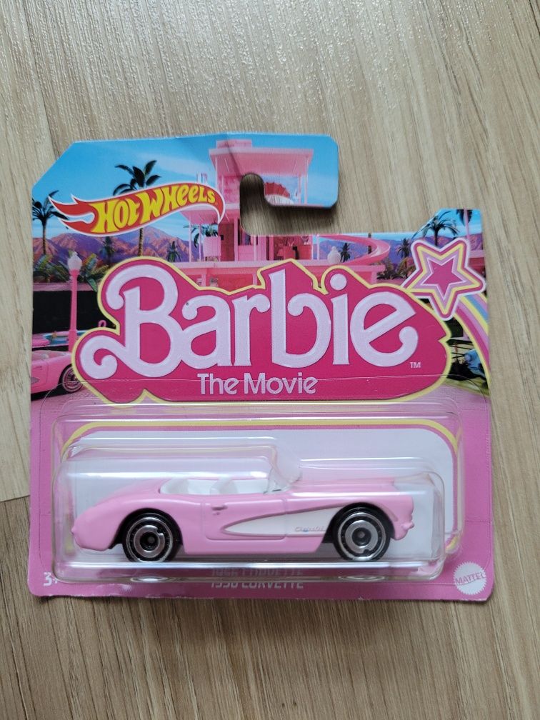 Barbie hot wheels samochodzik autko