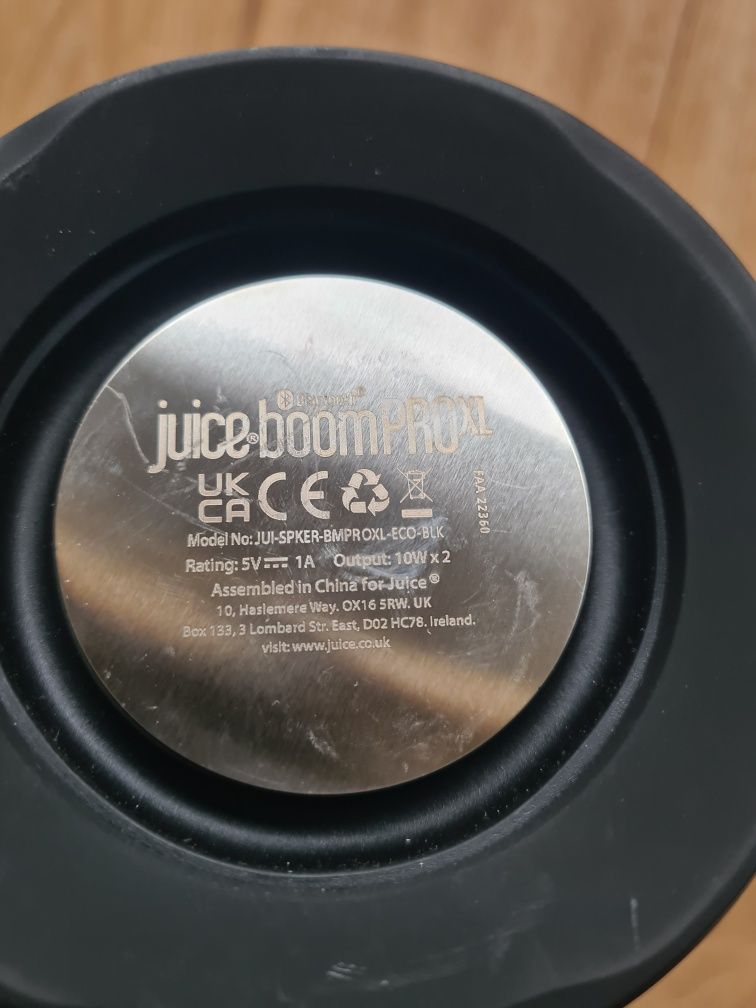 Głośnik Bluetooth Juice boom PRO XL 10 W x 2