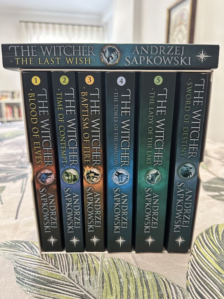 Livros “The Witcher”