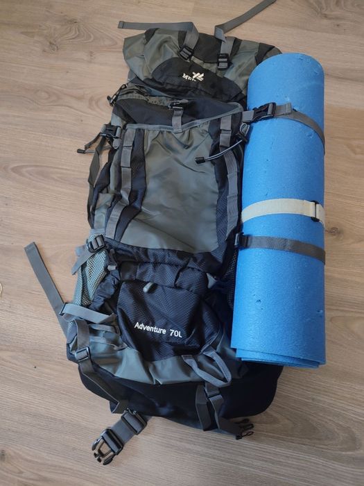 Туристичний рюкзак великий, 70 літрів, Meixing 70l