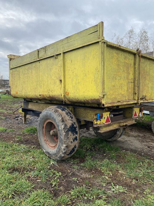 Przyczepa skorupa 10 ton
