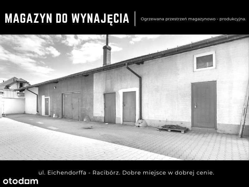 Ogrzewana przestrzeń magazynowo - produkcyjna.