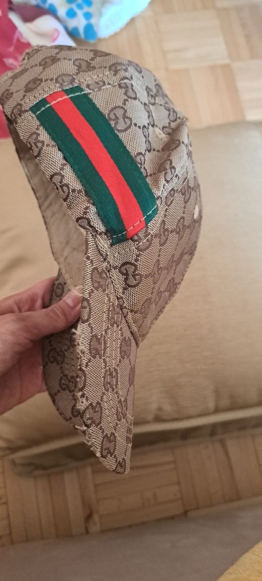 Czapka logo gucci z daszkiem