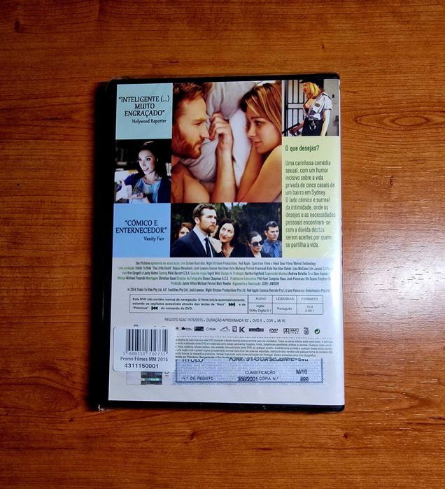 O OUTRO LADO DO SEXO (Josh Lawson)Bojana Novakovic/Damon Herriman NOVO