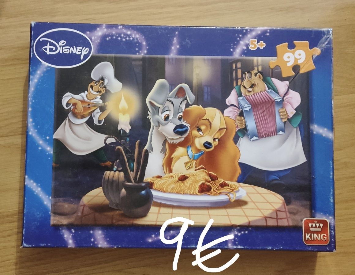 Puzzle 5 caixas Disney