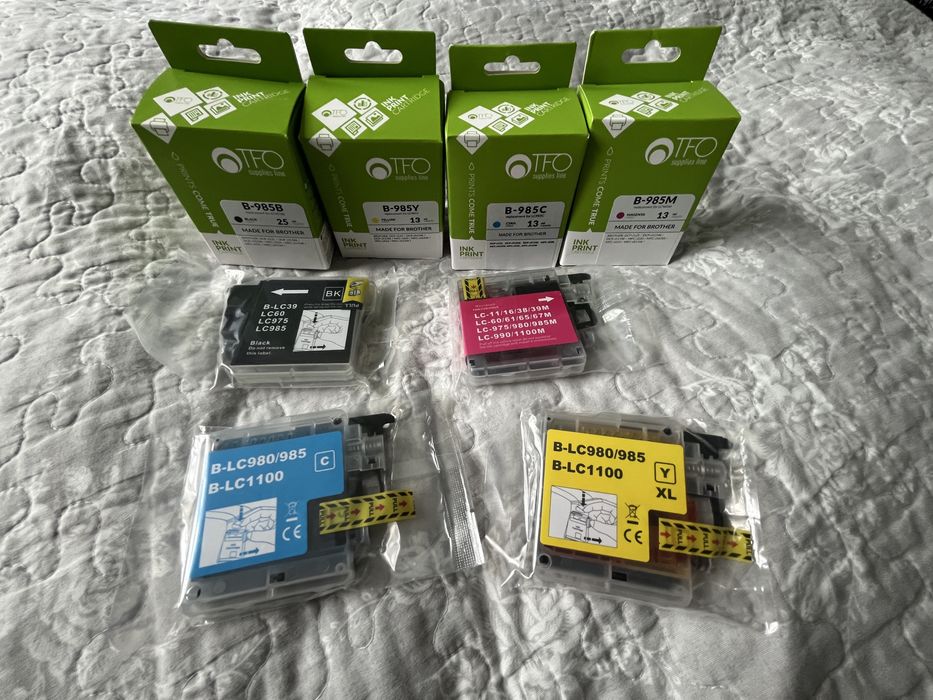 Tusze TFO B-985 do Brother komplet
