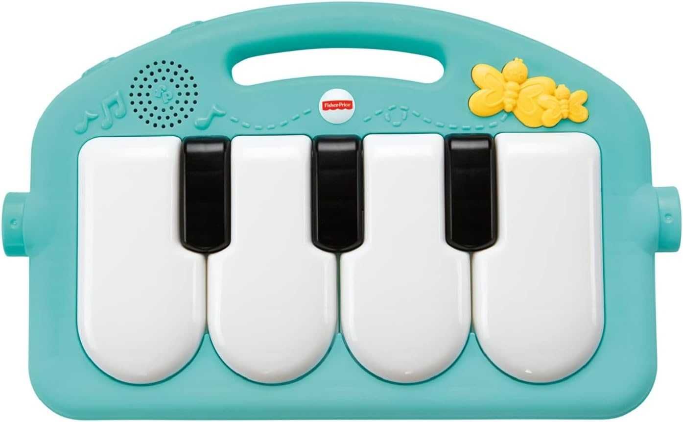 Fisher Price Mata Edukacyjna Gimnastyczna z Pianinkiem HBB73 0+m