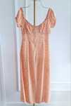 Sukienka maxi 38 M H&M  wiskoza kwiaty dekolt serce cottagecore boho