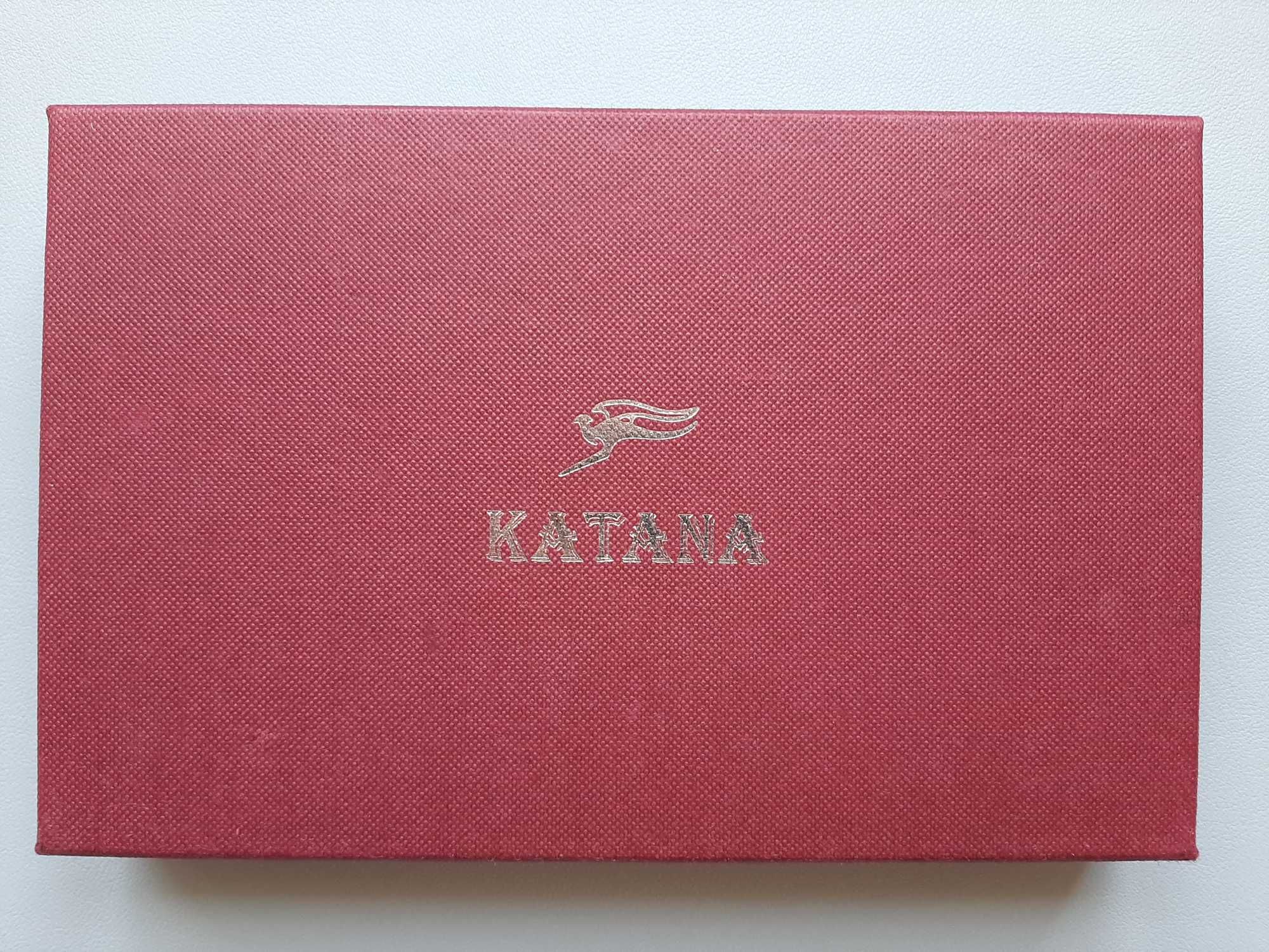 Визитница/кредитница Katana (Франция), цвет коричневый, 12 файлов