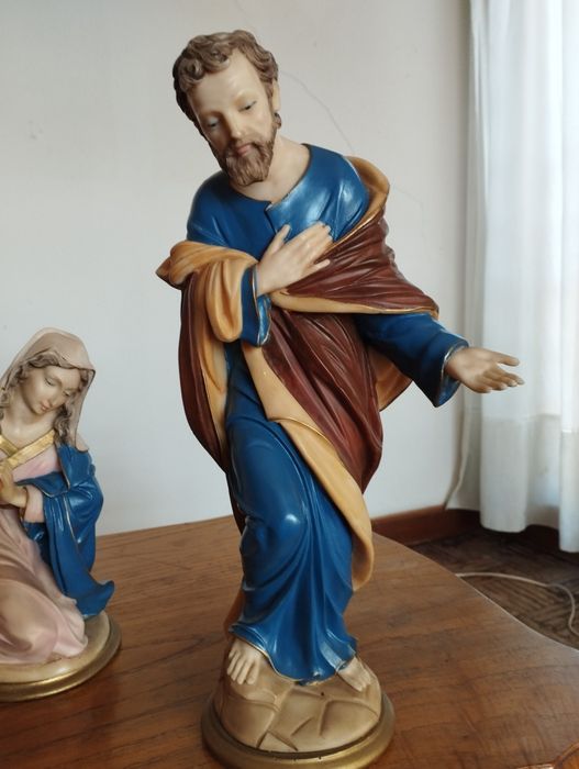 Imagens presépio Nossa Senhora e São José